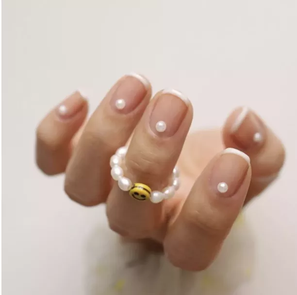 24 Square French Nail Designs That Are Perfect for a Chic Upgrade