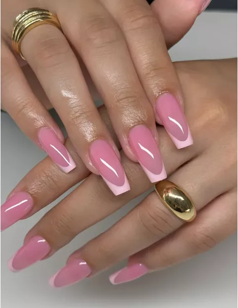 12 Jelly French Tip Manicure Ideas for Every Nail Length