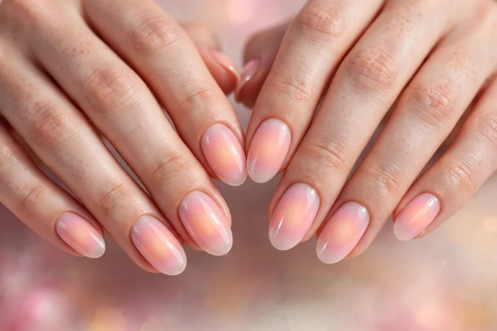 Aura nail design