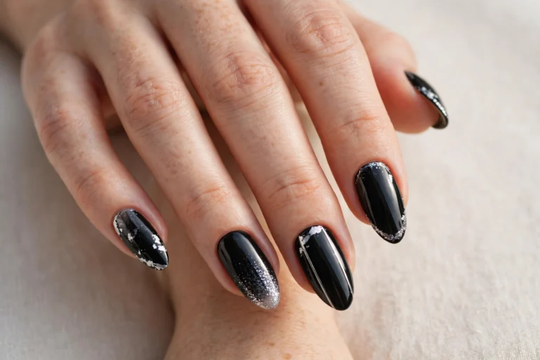 25 Black and Silver Nail Designs for a Bold, Elegant Look