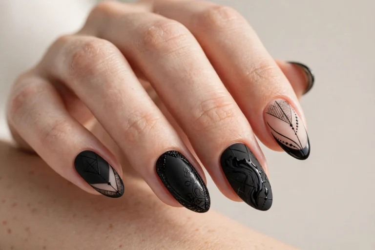 20 Black Nail Designs for a Bold and Chic Look