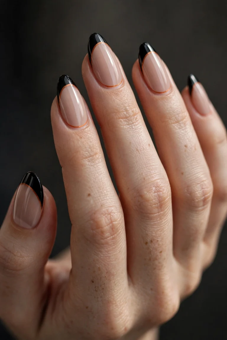 13 Black and Orange Nail Designs for a Bold Fall Look
