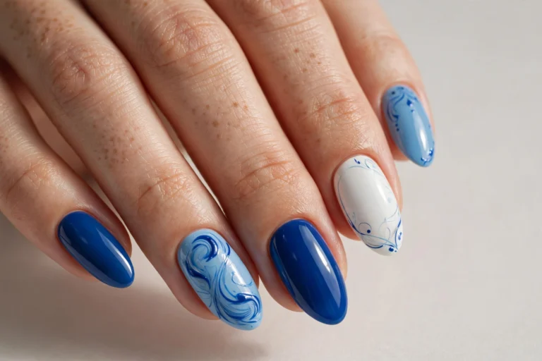 17 Blue Nail Designs for a Fresh, Bold, and Beautiful Manicure
