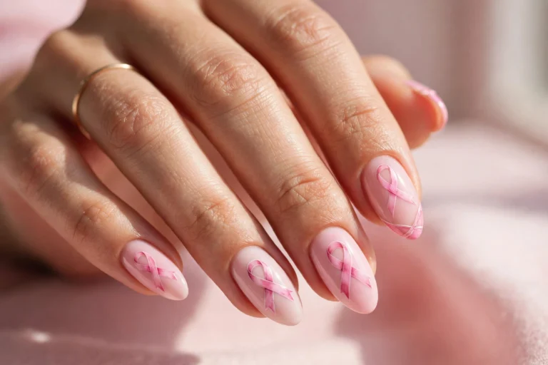 25 Breast Cancer Nail Designs for Wearing Your Support With Style