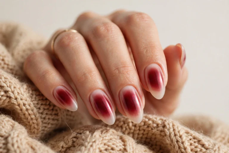 12 Dreamy Aura Nails to Try This Fall, From Vampy Hues to Intricate Designs