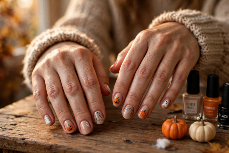 12 Easy Halloween Nail Art Designs Anyone Can Do at Home