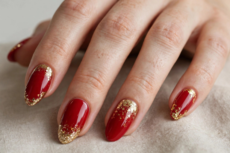 22 Fake Nail Designs for Christmas That Look Salon-Perfect