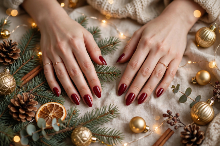 20 Xmas Nail Designs for a Festive Holiday Look