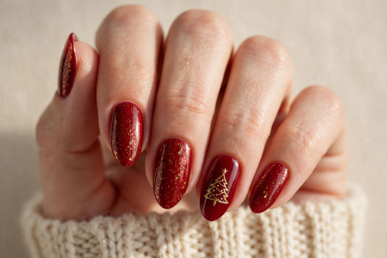 15 Nail Designs for Christmas for a Festive Holiday Look