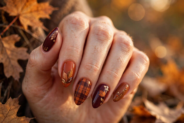 15 Fall Nail Designs for a Cozy Autumn Look