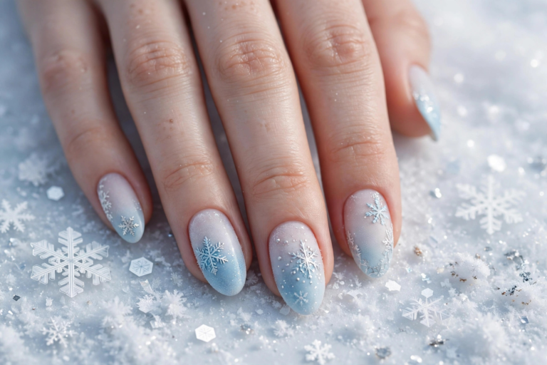 15 Winter Nail Designs for a Frosty Elegant Look