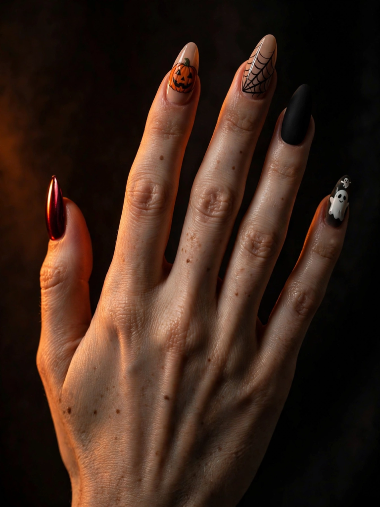 25 Spooky Halloween Nail Art Designs You’ll Want to Wear This October