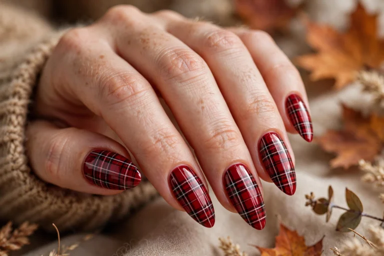 20 Plaid Nail Designs for a Cozy Fall Manicure