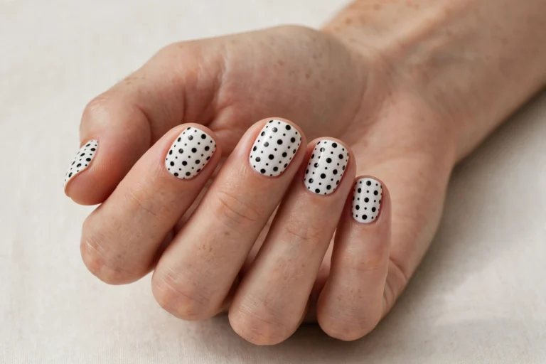 17 Polka Dot Nail Ideas for Short Nails