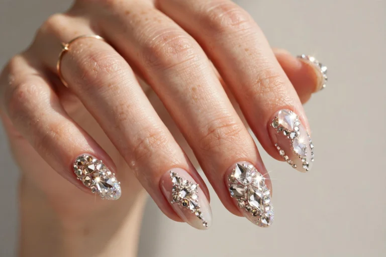 23 Rhinestone Nail Designs for Maximum Sparkle (2026)