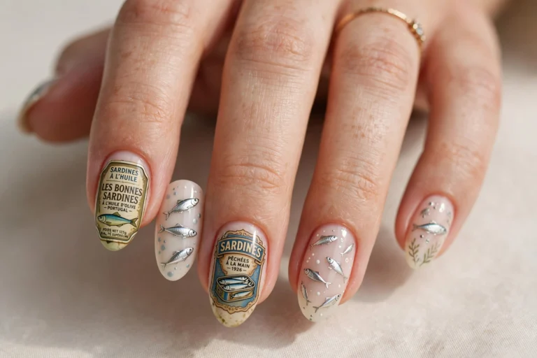 13 Trendy Sardine Nail Ideas That Are a Total Catch