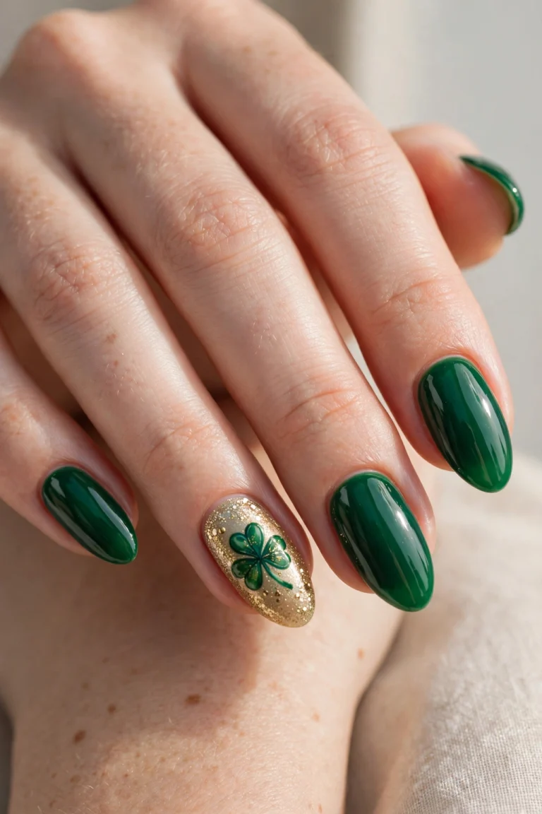 18 St Patrick’s Nail Art Designs for a Lucky Manicure